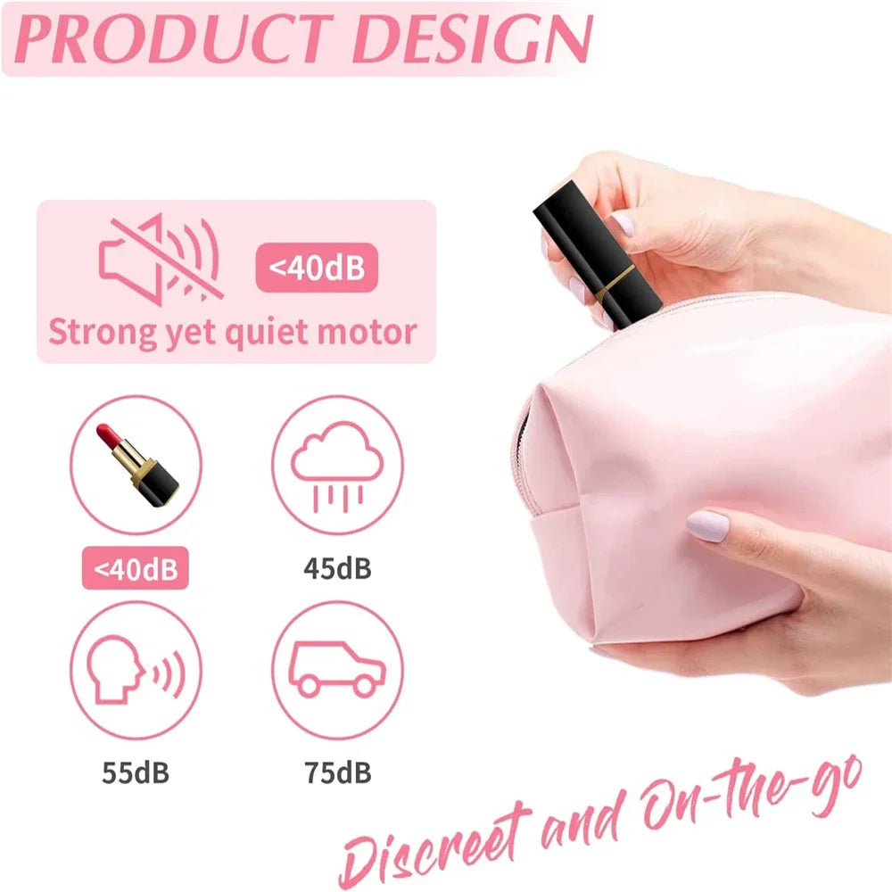 Adult Toys Mini Lipstick Vibrator for Women Masturbation Vibration Nipple Clitoral Vagina Stimulation Female Sex Toys Adults 18