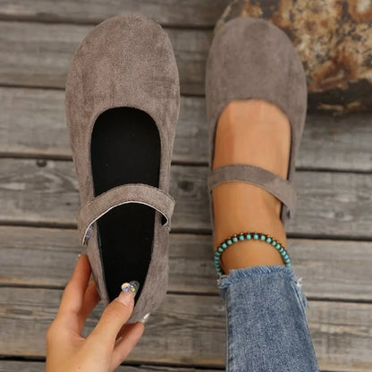 Shoes Woman Flats Round Toe Casual Female Sneakers Dress Nurse Comfortable New Summer Solid Rubber PU Fabric Leisure Fretwork