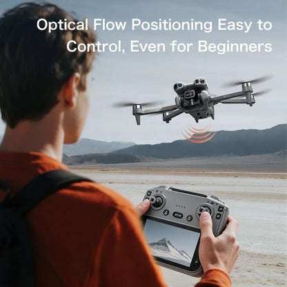 Professional Drone with 4K Dual Camera, Video Drone, Quadcopter, 360, Intelligent Obstacle Avoidance, Gift, New, 2022