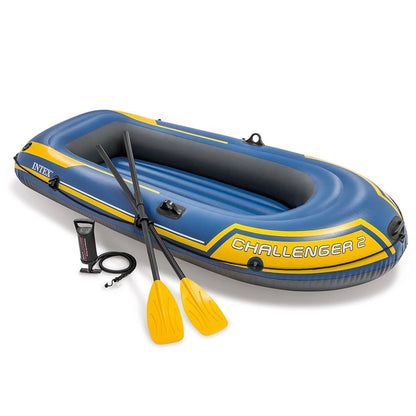 Challenger 2 Boat Set INTEX 68367 Fishing Boat Rubber Boat Canoe