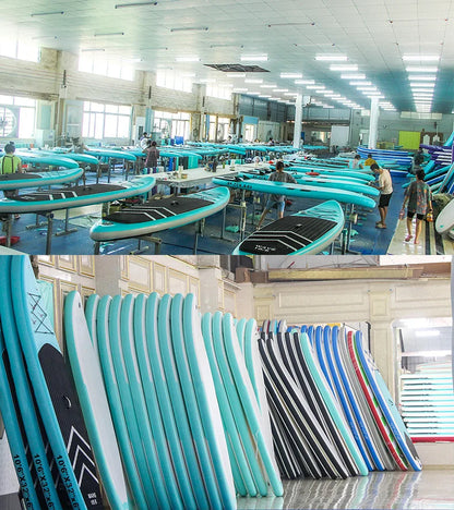 Stand-Up SUP Inflatable Paddle Board, PVC Brushed Material, Double Thickened Surfboard for Outdoor Water Sports, Spot Sale