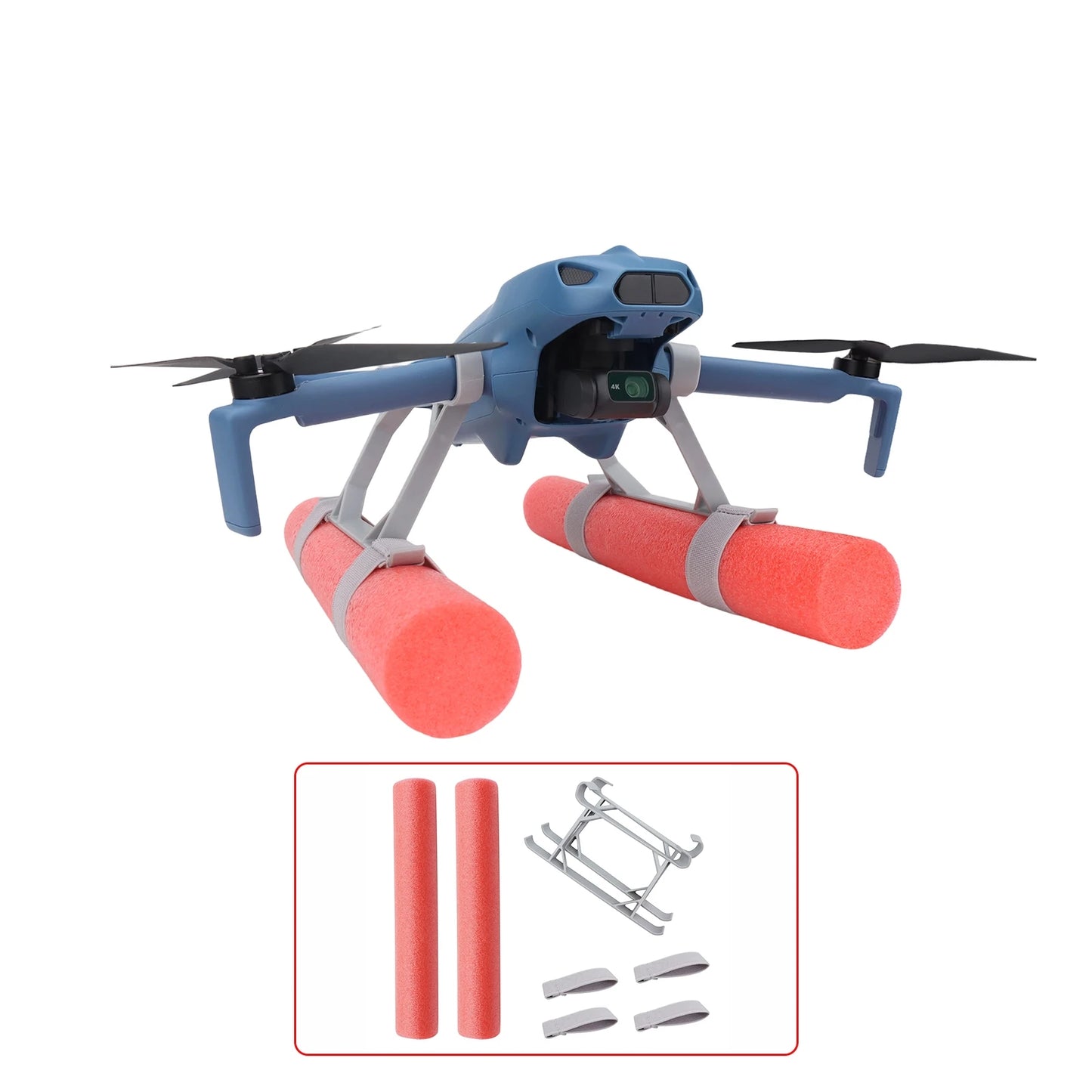Water Landing Gear for LumenFly MINI Drone, Extensions Legs Float Kit Water Lander Floating Rod Accessories for LumenFly MINI