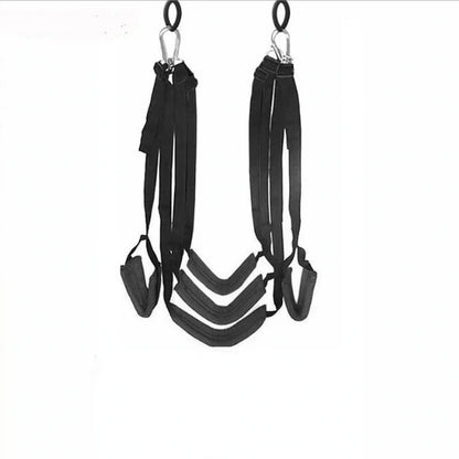 Sex Product Love Sex Swing 5-pad  Soft Material Hanging Door Swing Portable Thigh Restraint Sling Swing Sex Toys For Couple