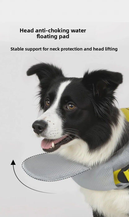 Dogs Life Jacket Enhanced Buoyancy Summer Seaside Swimwear Safety Vest Surfing Protection Products Pet Life Jackets Accessories
