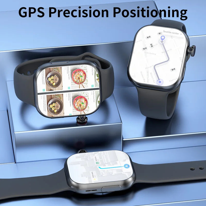 VP19 S10 Smartwatch Men Women Smart Watches With 2.29inch Amoled Screen Rotating Camera GPS WIFI 4G/5G SIM Card Slot Compass NFC