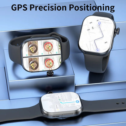 VP19 S10 Smartwatch Men Women Smart Watches With 2.29inch Amoled Screen Rotating Camera GPS WIFI 4G/5G SIM Card Slot Compass NFC
