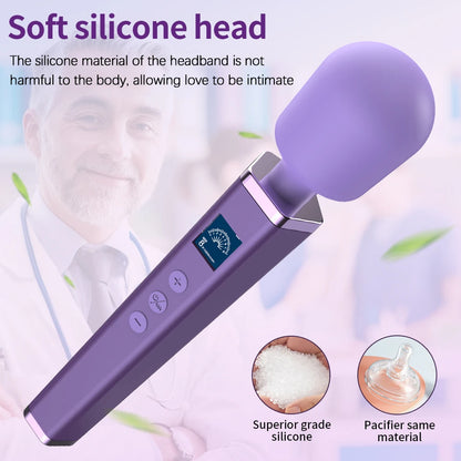 Sex Machine Powerful Clitoral Vibrator Sex Toys for Women AV Magic Wand Massage Stick Vibtator for Women  Adult Toy  Dildo