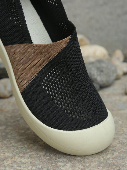 Women's shoes summer 2026  Single Shoes Dual-Tone Breathable Design Petite Fragrance Style Comfortable Footwear shoes woman