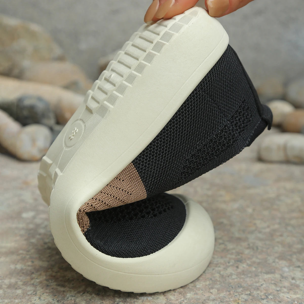 Women's shoes summer 2026  Single Shoes Dual-Tone Breathable Design Petite Fragrance Style Comfortable Footwear shoes woman