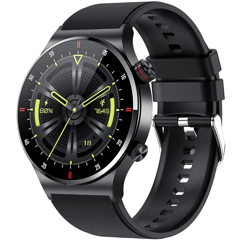 New ECG+PPG Bluetooth Call Smart Watch Men AMOLED Full Touch Sports NFC Watches Men Smartwatch Waterproof For Android Ios