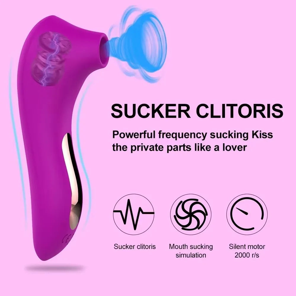 Clitoris Sucker Vagina Sucking Vibrator Female Clit Vacuum Stimulator Nipple Sexy Toys for Adults 18 Women Masturbator Product