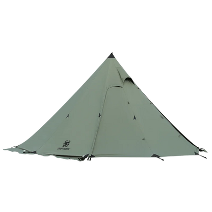 OneTigris Northgaze TC Chimney Tent Terylene Cotton Outdoor Teepee Hot Tent for Adventurers Hiking Camping 3 Season Tent