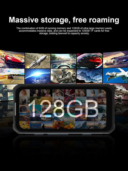 SERVO TANK500 IP68 Waterproof Mini Smart Phone 4G LTE Android 12 RAM 6GB ROM 128GB PTT Network Intercom Small Rugged Smartphones