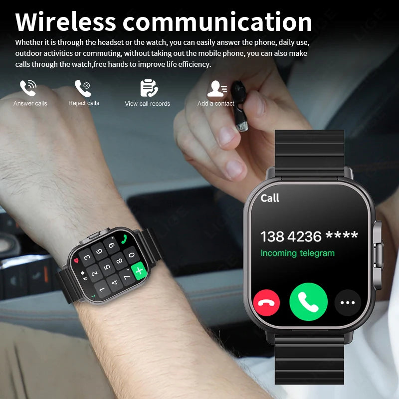 TWS 2in 1 Smart Watch with Headphones Sports Watch Bluetooth Headset Call Watch Men Health Monitor NFC Women Smartwatch Earbuds