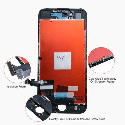 For iPhone 5 5C 5S SE 6 6S 7 8 Plus LCD Display Touch Screen Replacement For iphone 7G 7P 8G 8 Plus LCD Screen Tempered Glass