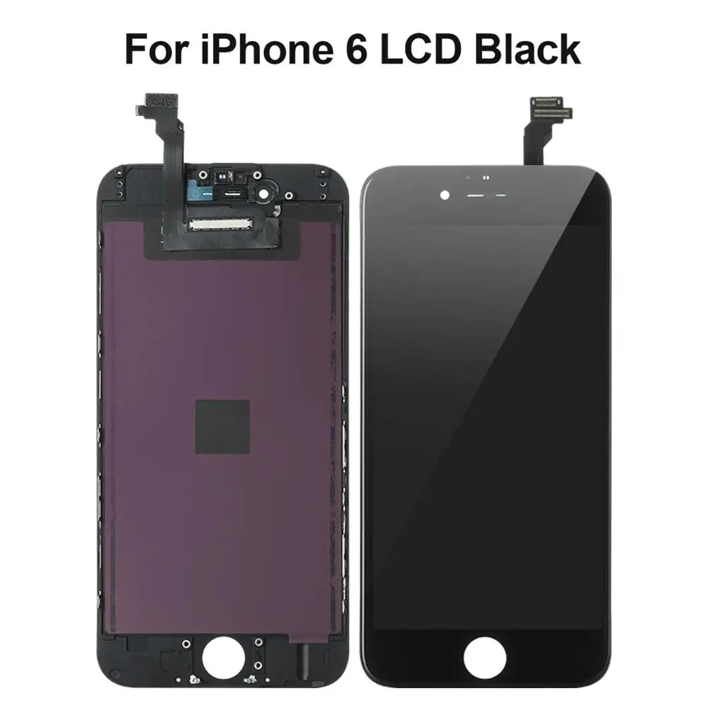 For iPhone 5 5C 5S SE 6 6S 7 8 Plus LCD Display Touch Screen Replacement For iphone 7G 7P 8G 8 Plus LCD Screen Tempered Glass