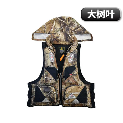 Outdoor Wading Sports Vest Adult Sea Fishing Life Jacket Sea Fishing Wading Multi-pocket Removable Quick-dry Fishing Life Jacket