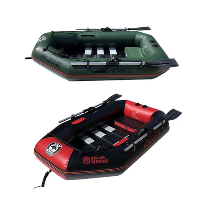 No Accessories Parts B175 Solar Marine 0.7 mm PVC Inflatable Rowing Fishing Boats One Person Kayak Canoe Dinghy Waterplay Craft