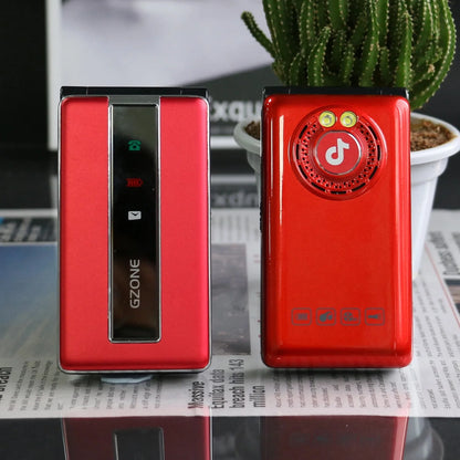 2G GSM Cheap Flip Push-Button Phone For Elderly Durable Quick Call Loud Voice Long Standby Dual Sim Unlocked Foldable Cellphone
