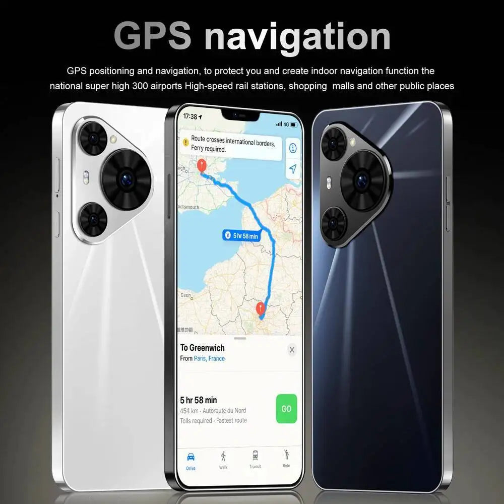 New 2025 HOT P70 Ultra 7.0inch HD Facial Recognition Function Global Edition Original Smart Dual Card 6800Mah Battery