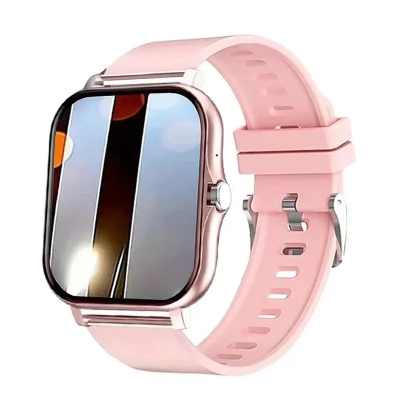 LAXASFIT 2026 New Smart Watch Bluetooth Talk Full Touch Screen Heart Rate Monitor Sports Fitness Smart Watch Men Women Gift