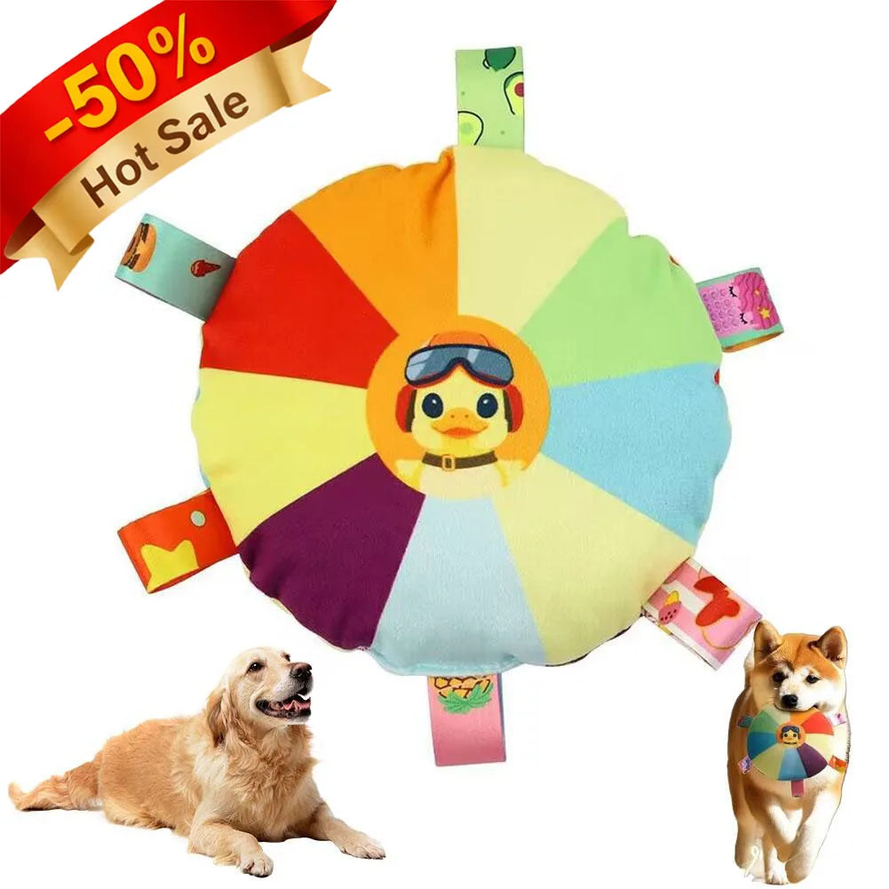 Dog Toy Makes Sound Interactive Dog Toys Durable and Chew-resistant for Stress Relief for Dogs Puppies