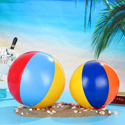 Inflatable Beach Ball for Kids, Summer Toys Swimming Pool Ball for Boys and Girls, Beach Ball Party Decorations