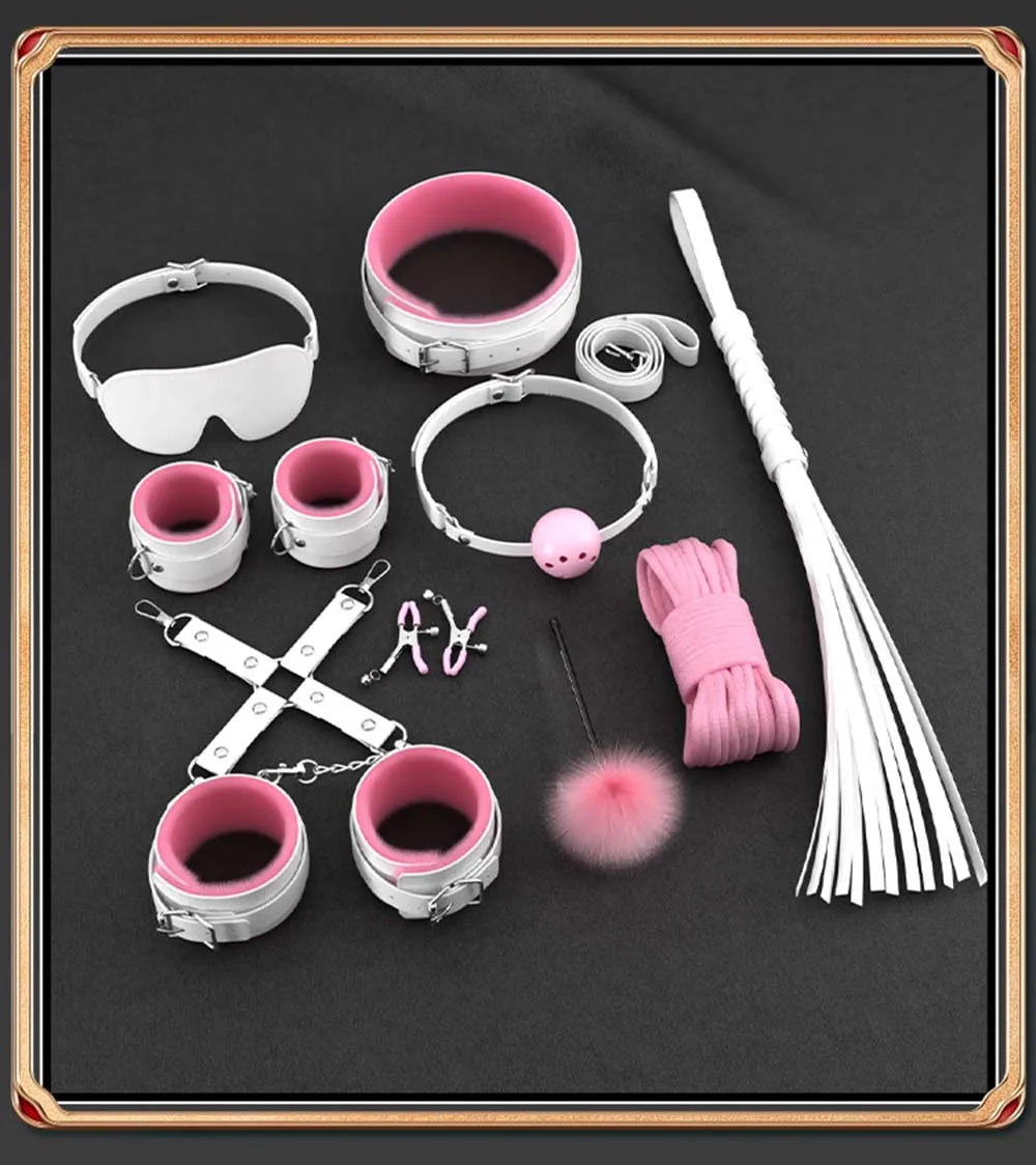 Sex toys for women BDSM sexual couples kit Adult Sexy Toys sexyshop erotic accessories handcuffs for session Anal plug sex game