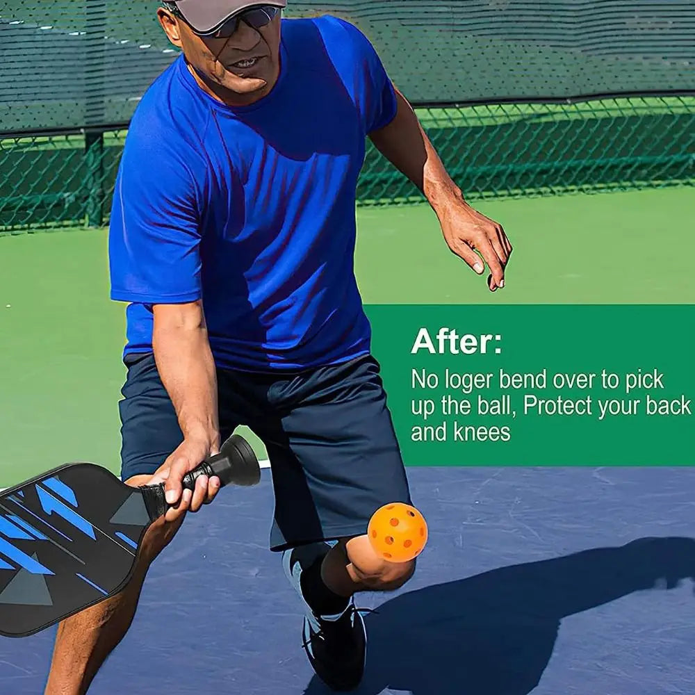 Pickleball Balls Retriever Picker Upper Silicone Racket Accessories Pick Up Pickleball Balls Without Bending Over