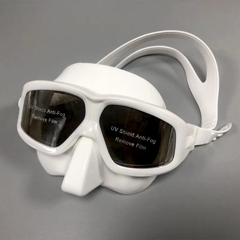 QYQ Professional Snorkeling Scuba Diving Mask Diving Goggles Silicone Panoramic Dive Mask For Adult Swimming Goggles Snorkeling
