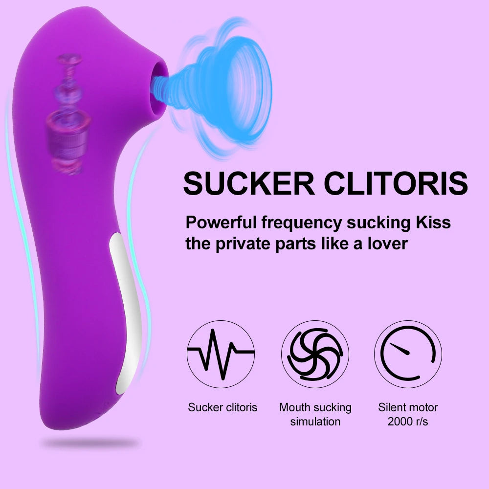 Clitoris Sucker Vagina Sucking Vibrator Female Clit Vacuum Stimulator Nipple Sexy Toys for Adults 18 Women Masturbator Product
