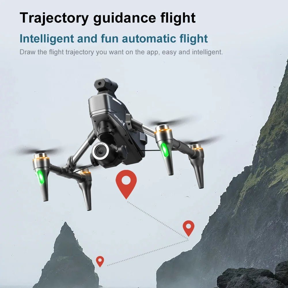 Race Drone  8K Dual Professional Aerial Photography HD Dual-Camera WIFI FPV Four-Axis Rc Quadcopter Toy UAV