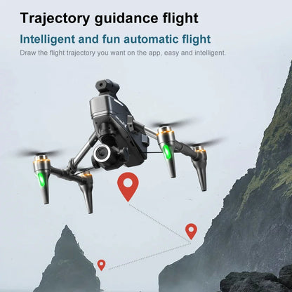 Race Drone  8K Dual Professional Aerial Photography HD Dual-Camera WIFI FPV Four-Axis Rc Quadcopter Toy UAV