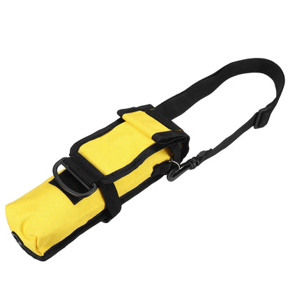 1 PCS 0.5L Diving Oxygen Cylinder Tank Storage Bag Protective Cover Air Tank Hand Bag Snorkeling Underwater Diving Equipment