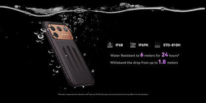 IIIF150 Raptor Rugged Phone 6.8” 120Hz 12GB+256GB Telephone Smartphone 108MP Camera 10000mAh Cell Phone Smartphon 4G Android 13