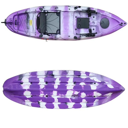 Double Person  Fishing Kayak with Rudder and Foot Rest