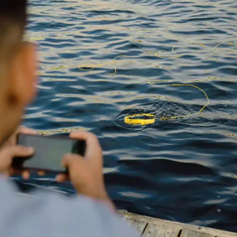 Chasing Dory Underwater Drone Camera | App & Bluetooth Control, One-Click Sharing, Portable Backpack, Real Time Viewing