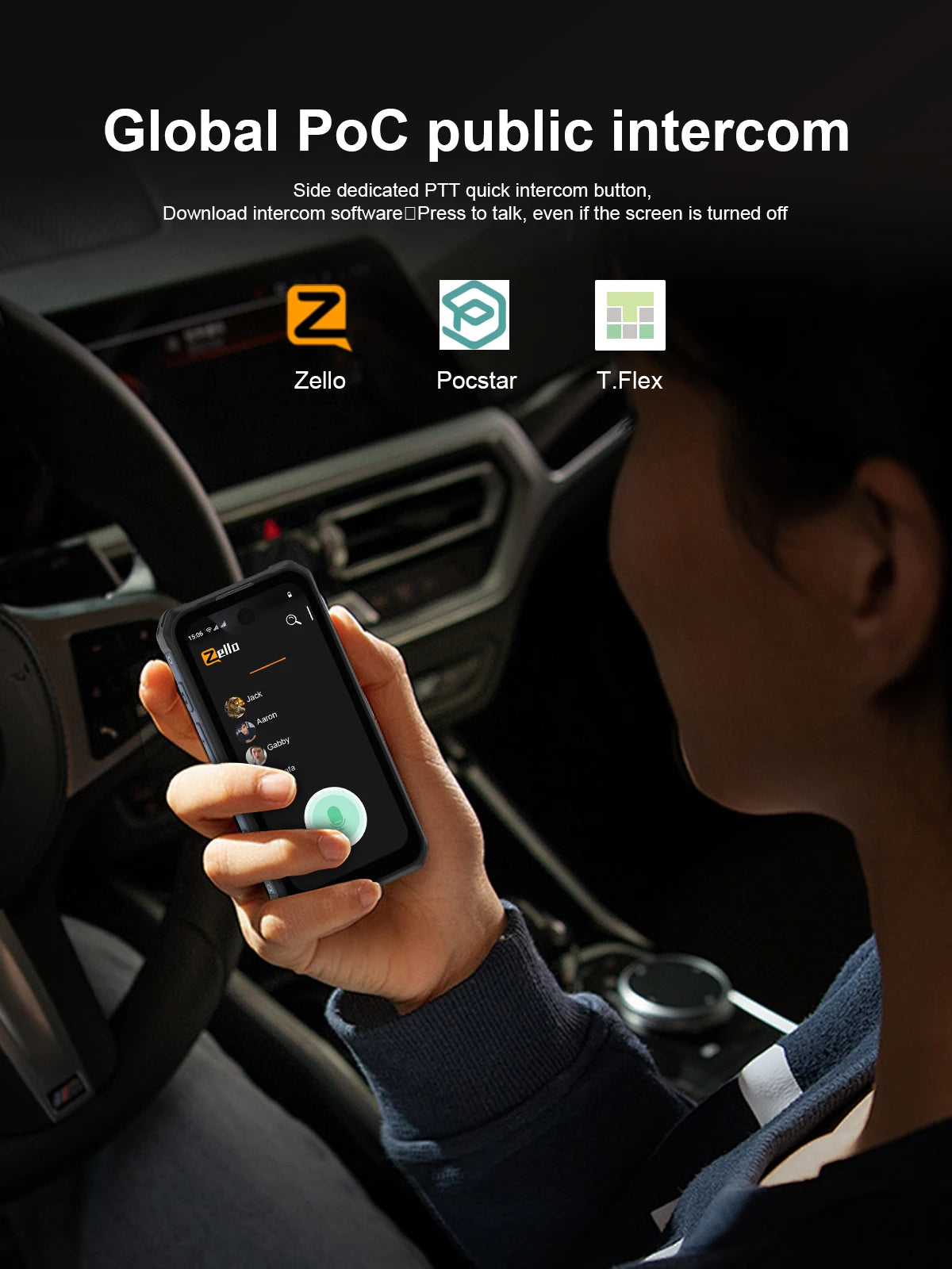 SERVO TANK500 IP68 Waterproof Mini Smart Phone 4G LTE Android 12 RAM 6GB ROM 128GB PTT Network Intercom Small Rugged Smartphones