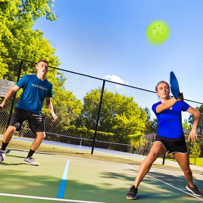 1/3pcs Pickleball Balls Outdoor 48Holes Training Pickleball Accessories 74mm Standard Pickle Balls For Training Competition