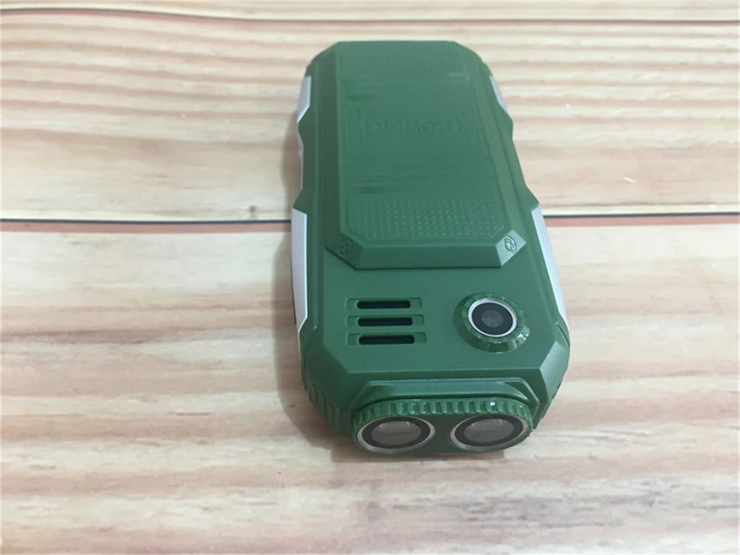 Mini Rugged Mobile Phone, 1.8", Push Button,Dual Sim, BT,Dual Flashlight, MP3,Wireless FM,BigHorn Dustproof Shockproof CellPhone