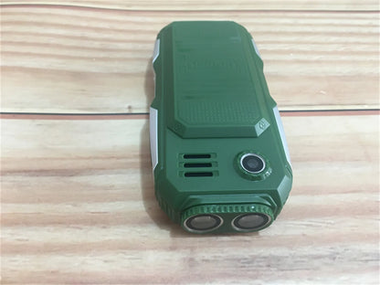 Mini Rugged Mobile Phone, 1.8", Push Button,Dual Sim, BT,Dual Flashlight, MP3,Wireless FM,BigHorn Dustproof Shockproof CellPhone