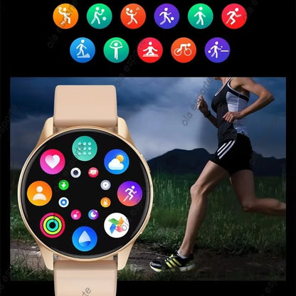 Women Bluetooth Call Smart Watch Heart Rate Blood Oxygen Monitor Smartwatches Waterproof Sports Men Smartwatch For Android IOS