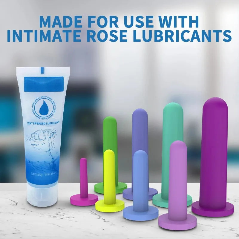 Adult Sex Products 8 Pcs Set Soft Silicone Anal Trainer Kit Extra Long Anal Plug Set Silicone Anal Dilators for Women