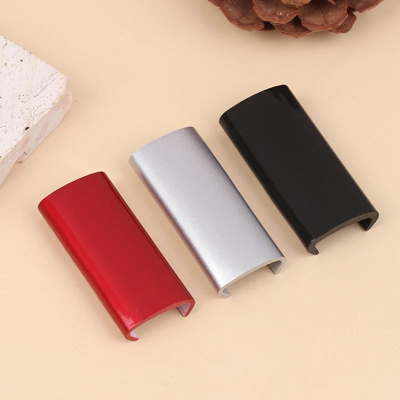 Pickleball Buckle Replace Supplies, 1/2Pcs 45x18 Mm Snap Fastener Clip, Decorative Weighted Blocks for Racket.
