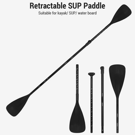 Adjustable  Paddle Aluminum Alloy Stand Up Paddle Board Paddle Portable Retractable Paddle Inflatable Boat Paddle