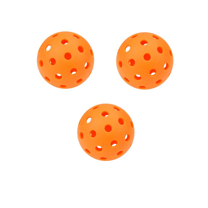 3/6/12pcs Indoor Pickleball Balls 26 Holes Colorful and Durable Pickleballs 72mm Training Ball Practice Competition Pickleball