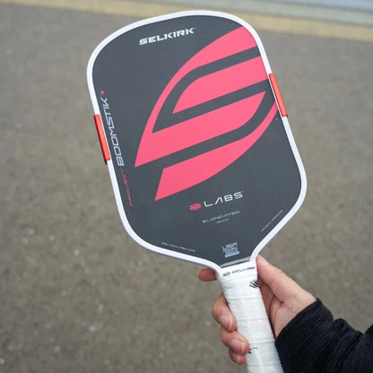 SLK LABS Project Boomstik Elongated Pickleball Paddles High Spin Control Large Sweet Spot BoomCore MOI Tuning USAP Approved
