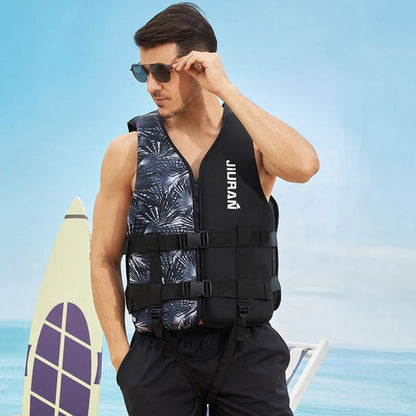 Neoprene Life Jacket Adult Children Life Vest Water Safe Fishing Vest Kayaking Boating Swimming Surfing Drifting Safe Life Vest