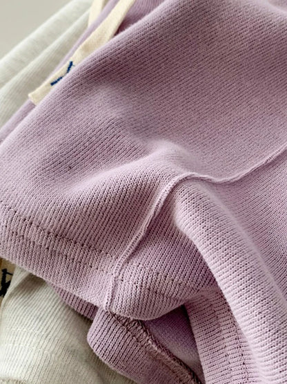 2026 Summer Shorts Women Elasticity Lovely Girls Korean Style Sweet Students Harajuku Simple Pure Gray Trousers Female New