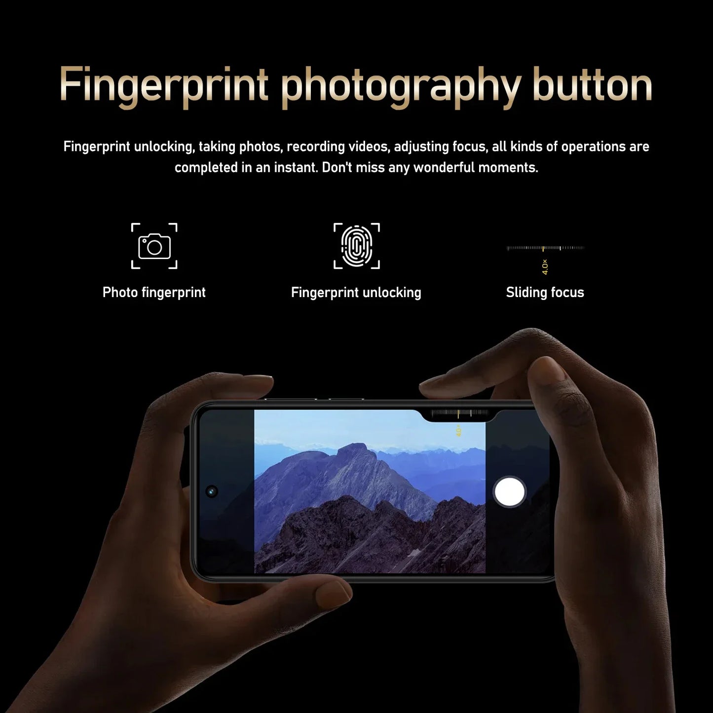 Global Version Smartphone 8GB+256GB 4G Smartphone, 5.3" Cellphone LCD 60Hz Display, 12MP Camera, 4100mAh Battery HD Camera, WiFi